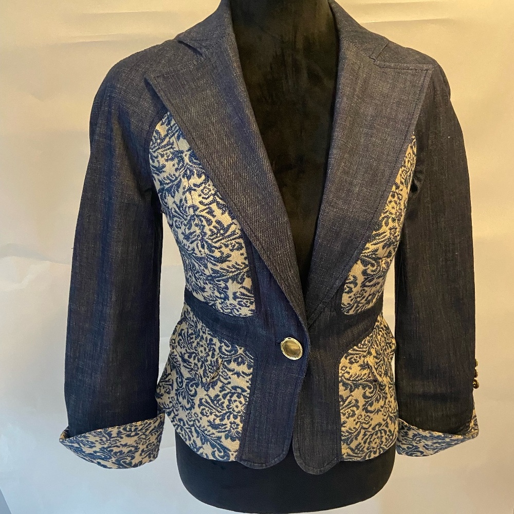 Arben B denim suit jacket